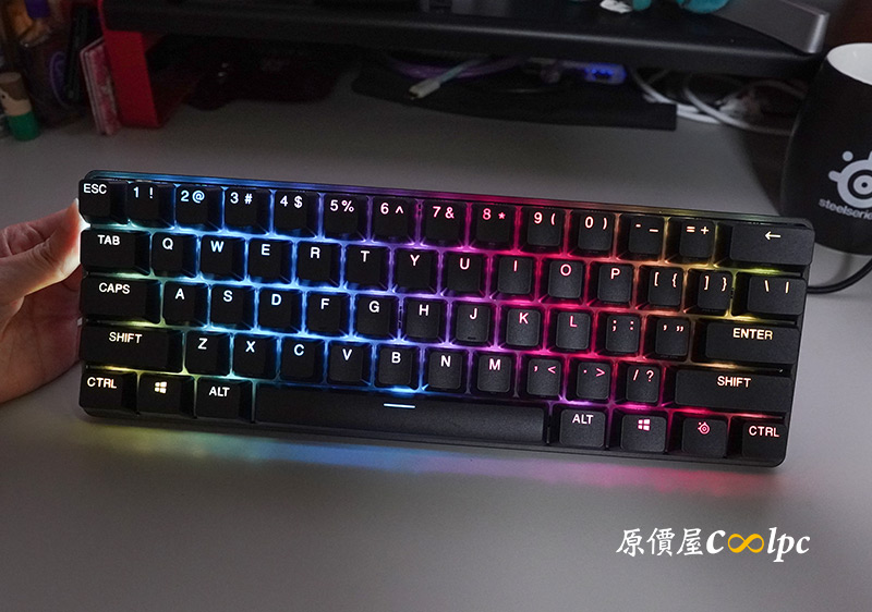 【開箱】SteelSeries Apex Pro Mini 無線機械式鍵盤！一鍵雙段磁力軸！