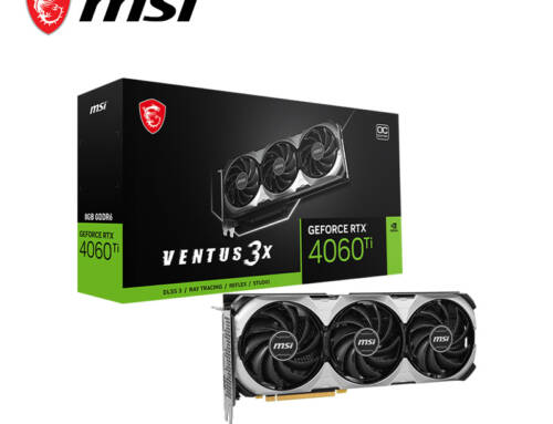 MSI微星 RTX4060Ti VENTUS 3X E 8G OC 顯示卡