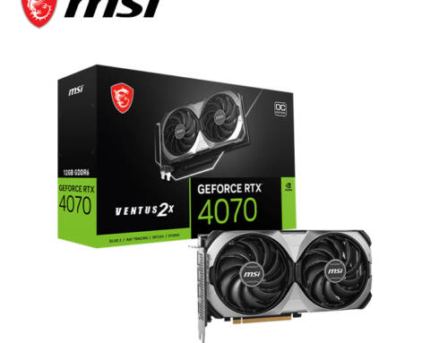 MSI微星 RTX4070 VENTUS 2X E1 12G OC [D6] 顯示卡