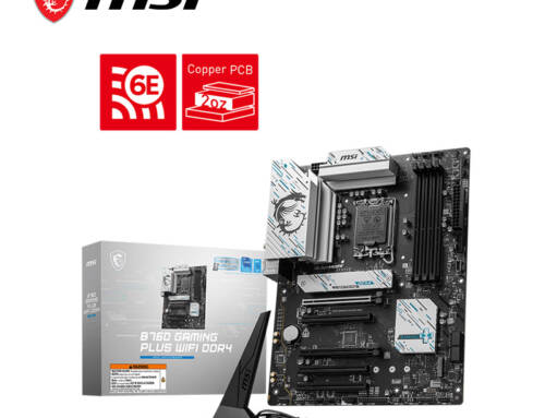 MSI微星 B760 GAMING PLUS WIFI DDR4【ATX】主機板/1700