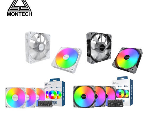 Montech君主 E28 ARGB 12cm 機殼風扇/三顆裝