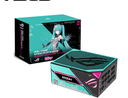 ASUS ROG THOR III 1200W Hatsune Miku 白金/全模電源