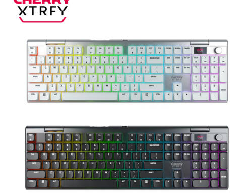 CHERRY XTRFY MX 10.1 三模薄型機械鍵盤/二代矮軸/8k4k