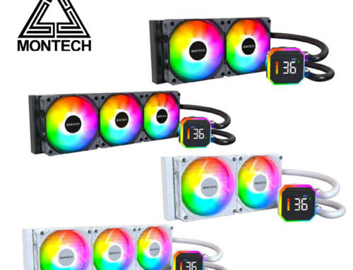 Montech君主 HyperFlow Digital 240 360 水冷散熱器/數位監控