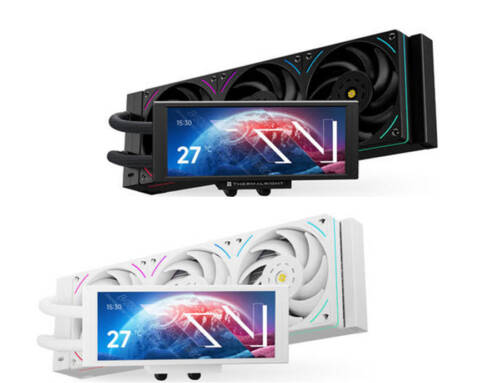 Thermalright利民 Trofeo Vision 360 ARGB水冷散熱器/6.86吋LCD