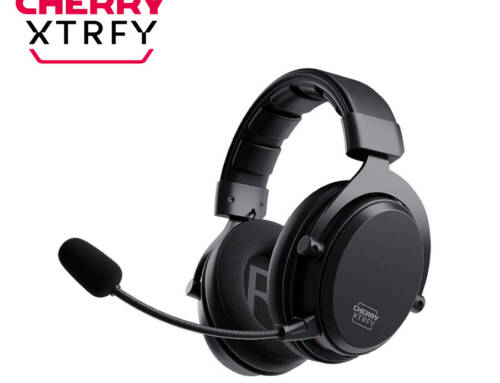 CHERRY XTRFY H3W 無線耳機/53mm單體/100小時續航/鋁合金