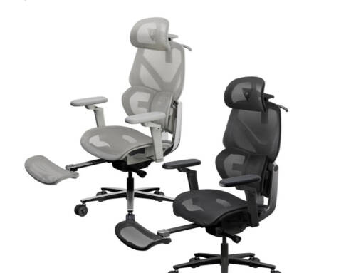 ThunderX3 FLEX Pro Footrest (附腳拖)電競椅/人體工學/透氣網.舒適布